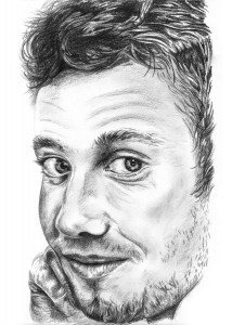 Pencil Portrait of Man