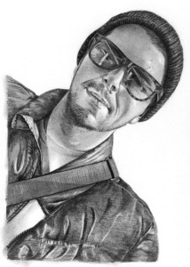 Pencil Sketch of Man